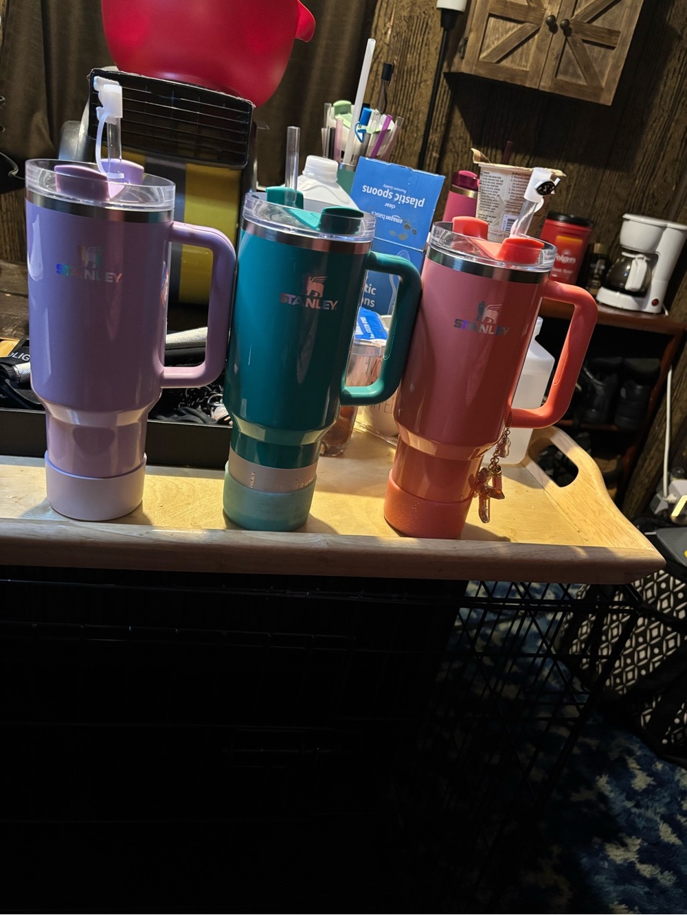 Stanley Travel Mugs Trio in Lavender, Teal, and Coral Target Exclusive Bundle